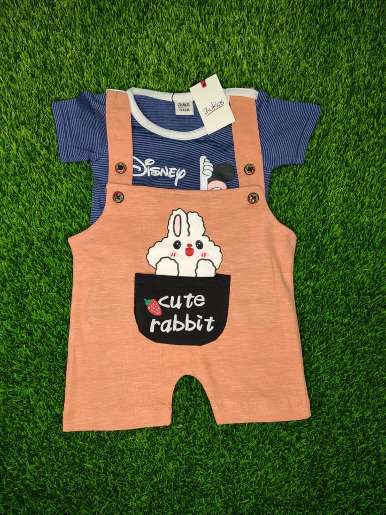 Baby Romper - Light Orange Color