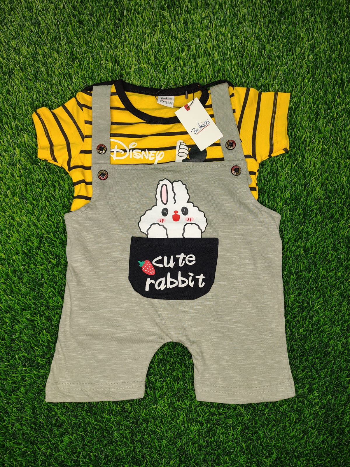 Baby Romper - Yellow Color Baby Romper - Yellow Color